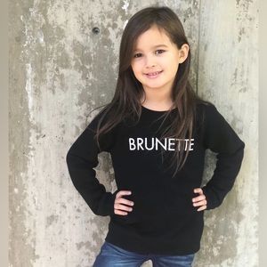 Brunette the Label Girls Sweater